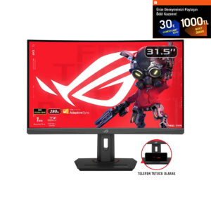 Asus Rog Strix Xg32wcms 31.5 Inç 280hz 1ms 2k Qhd Adaptive Sync Fast Va Kavisli Gaming Monitör 1