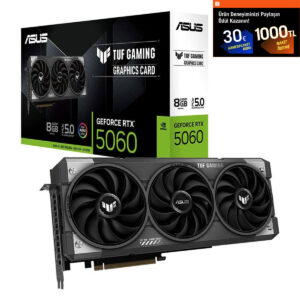 Asus Tuf Gaming Geforce Rtx 5060 8gb Gddr7 128 Bit Dlss 4 Ekran Kartı 1