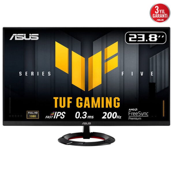 Asus Tuf Gaming Vg249q5r 23.8 Inç 200hz 0.3ms Full Hd Adaptive Sync Fast Ips Gaming Monitör 2