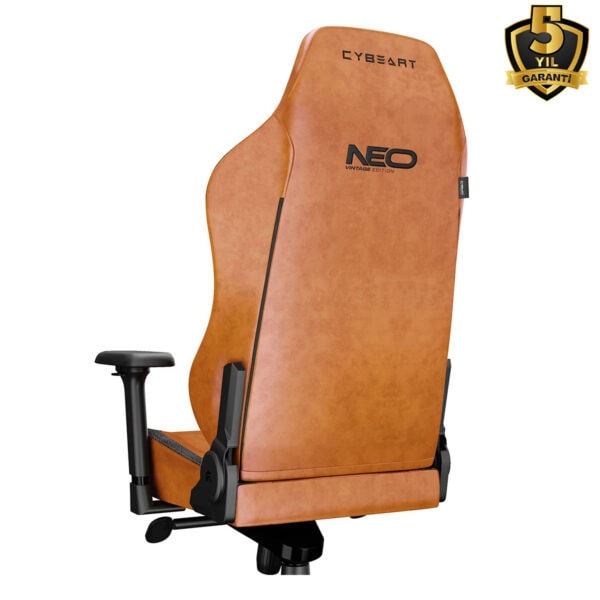Cybeart Apex Neo Series Vintage Edition Pu Deri Bel Destekli 4d Hafizali Yastik Oyuncu Koltugu 5 Yil Garanti 3