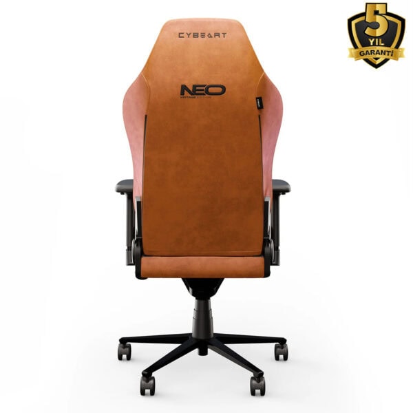 Cybeart Apex Neo Series Vintage Edition Pu Deri Bel Destekli 4d Hafizali Yastik Oyuncu Koltugu 5 Yil Garanti 4
