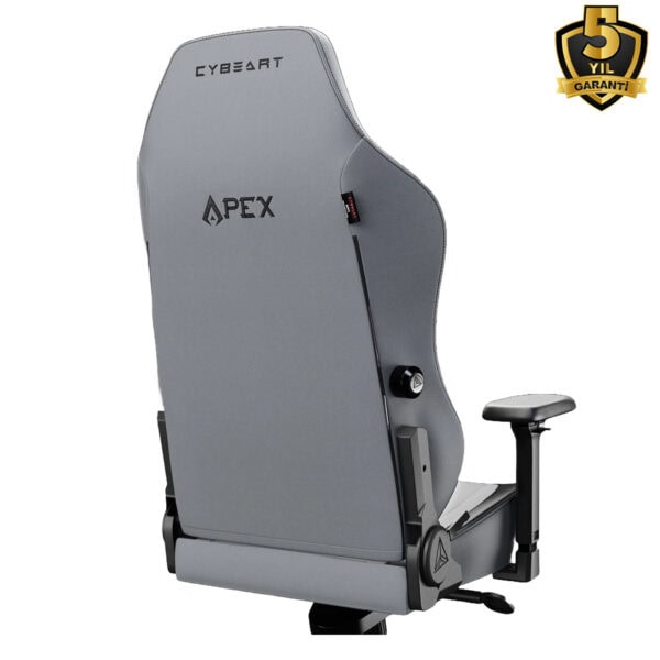 Cybeart Apex Series X11 Gray Edition Pu Deri Bel Destekli 4d Hafizali Yastik Oyuncu Koltugu 5 Yil Garanti 3