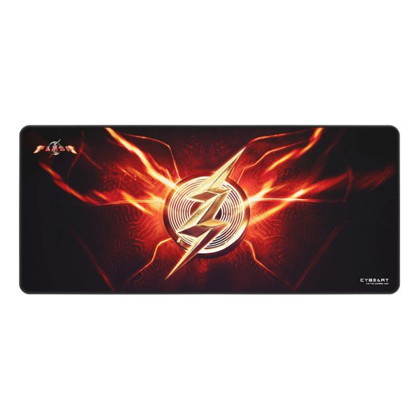 Cybeart Rapid Series The Flash Edition 90x40 Xxl Mouse Pad Mp Ra90 Fl02 1