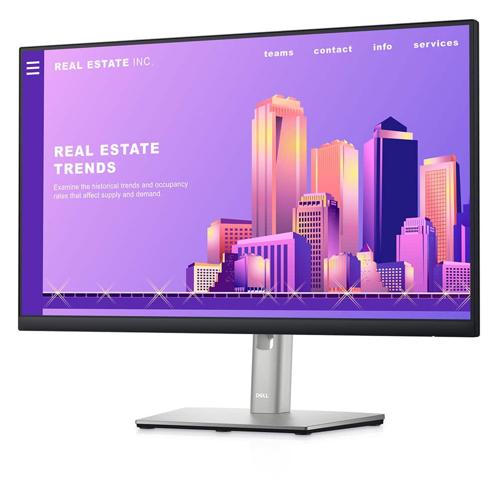 DELL P2422H 23.8インチ液晶モニター　PS4 対応 2023年製 Dell P2422H 23.8 inç 60Hz 5ms Full HD IPS Pivot Monitör - 3 Yıl