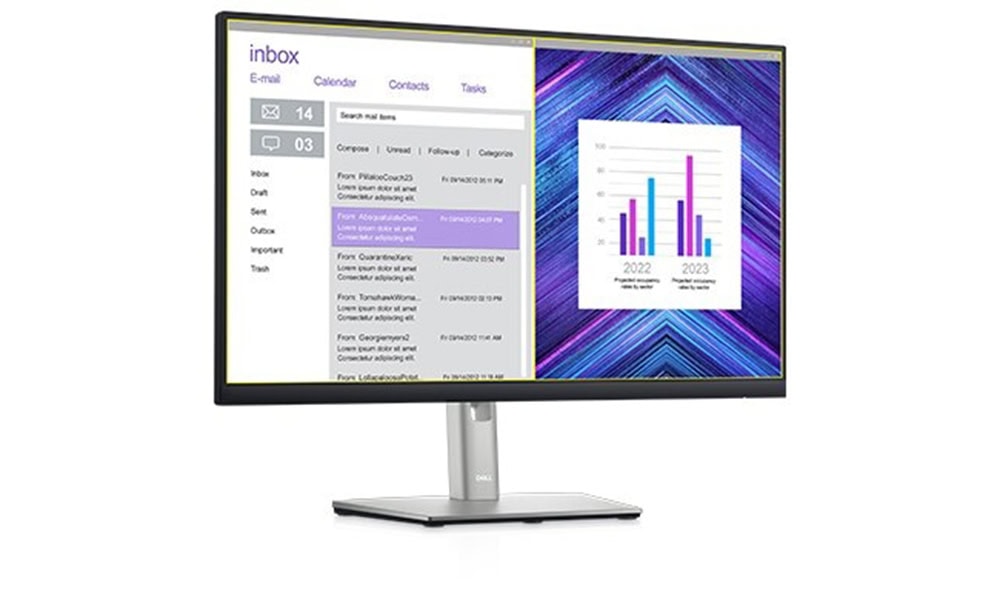 Dell P2422H 23.8 inç 60Hz 5ms Full HD IPS Pivot Monitör - 3 Yıl