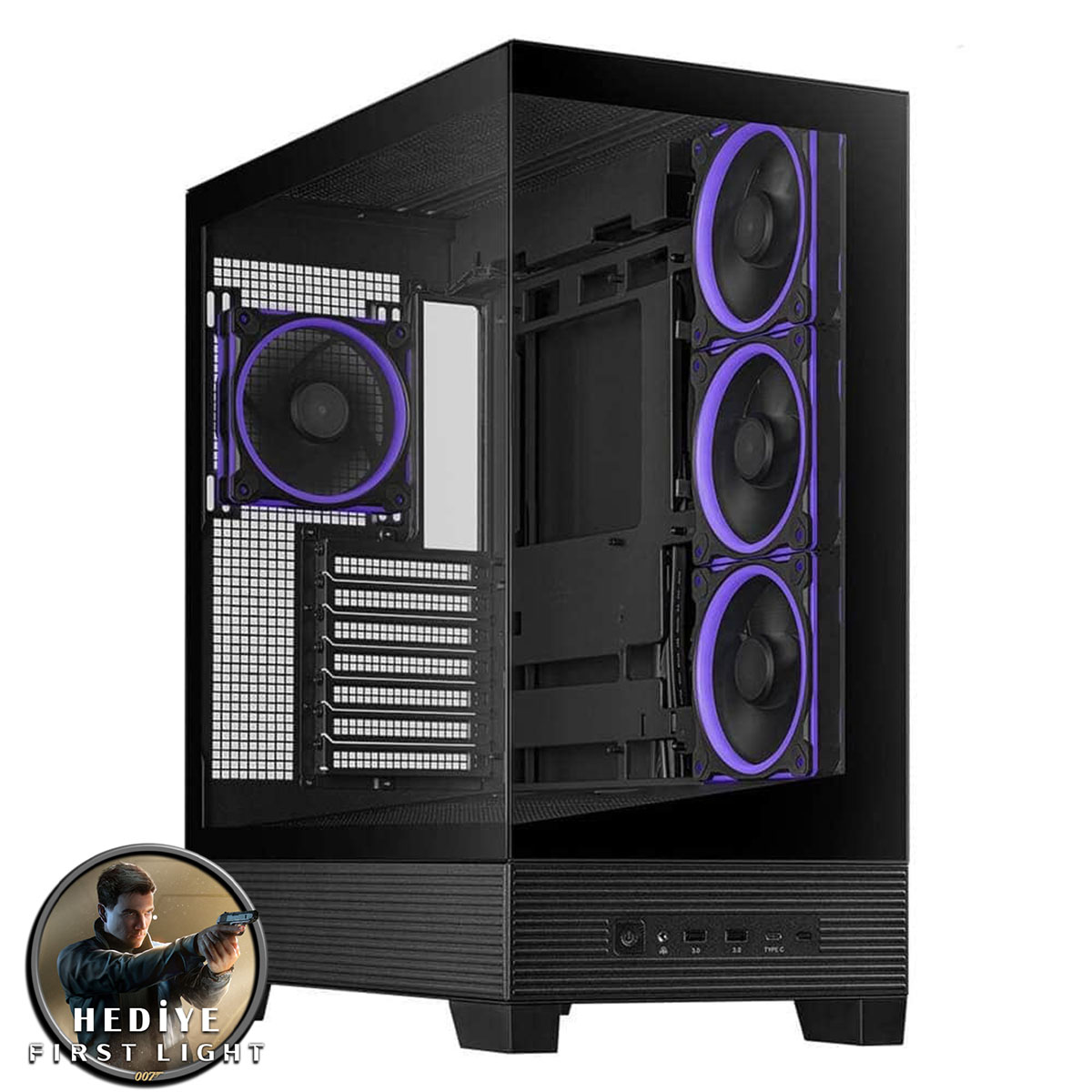 Elite 5070 Amd Ryzen 7 7800x3d Tray Asus Prime Geforce Rtx 5070 Oc 12gb 32gb Ram 1tb M.2 Ssd Sistem Tavsiyesi 007 First Light Hediyeli 1