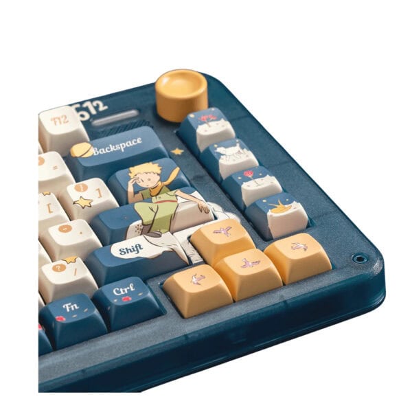 Iqunix X Little Prince Zx75 Sky Encounter Gateron Red Switch Rgb Kablosuz Hotswap Mekanik Gaming Klavye 6
