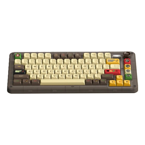Iqunix Zx75 Happy Ape Rgb Kablosuz Hotswap Mekanik Gaming Klavye 2