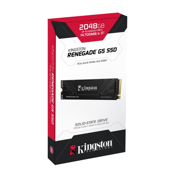 Kingston Renegade G5 2tb Nvme Pcie Gen5 X4 Okuma 14700mb Yazma 14000mb M 2 Ssd Srng2s 2t0 5