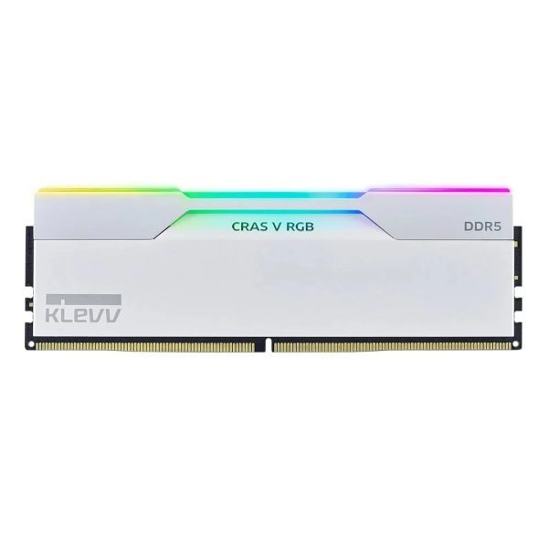 Klevv Cras V Rgb 64gb 2x32gb 6400mhz Cl32 Intel Xmp 3 0 Amd Expo Ddr5 Heatsink Brilliant White Ram Kd5bgua80 64a320j 2 Yil Birebir Degisim Garantili 2