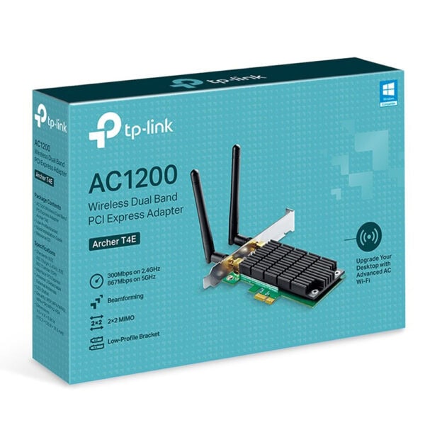 Tp Link Archer T4e Ac1200 Dual Band Kablosuz Pci Express Adaptör 3