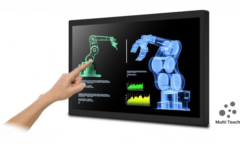 Kullanışlı ve hassas dokunmatik ekran
