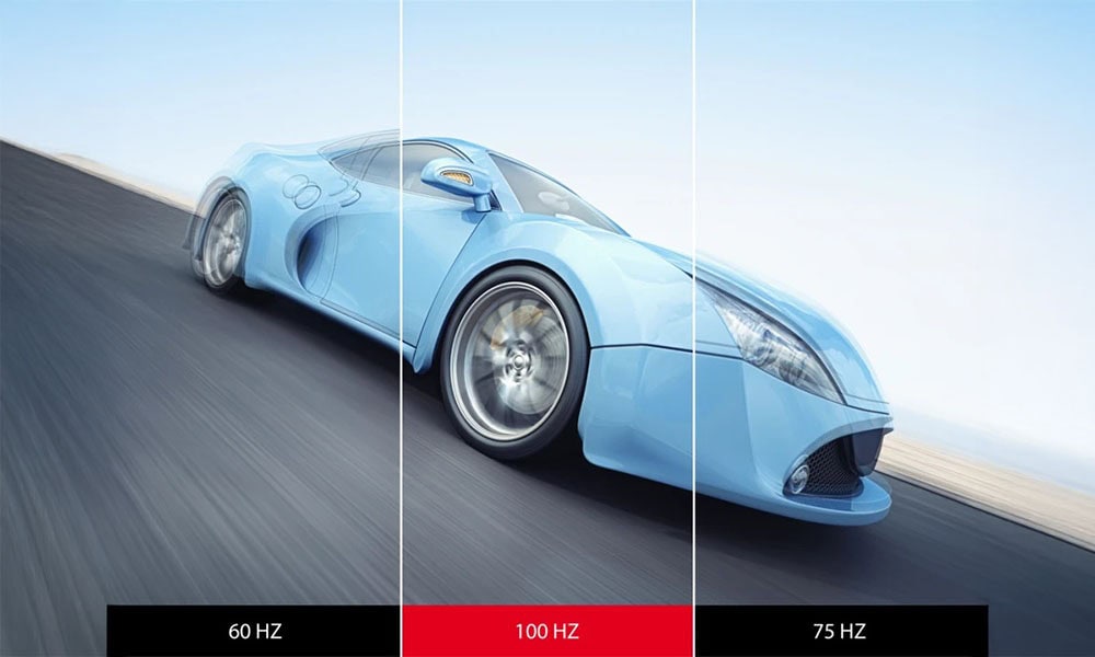 100Hz Yenileme Hızı ile Akıcı Görseller