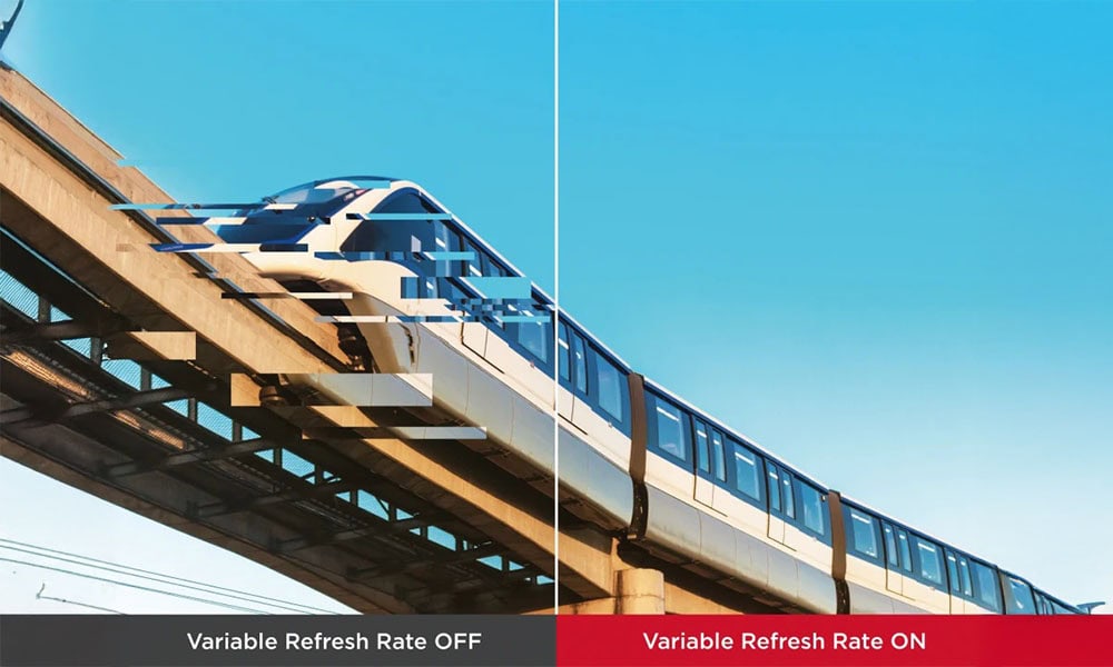 Değişken Yenileme Hızı Pürüzsüz, Kesintisiz Görseller Sunar