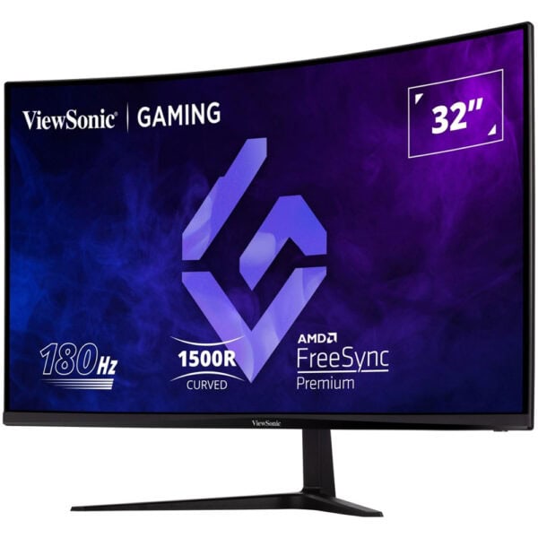 Viewsonic Vx3218 Pc Mhd 31.5 Inç 180hz 1ms Full Hd Freesync Premium Va Kavisli Gaming Monitör 4