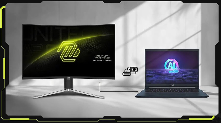 MSI MAG 325CQRXF E2 Gaming Monitör h12