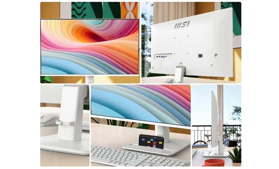 MSI PRO MP251W E2 24.5 inç 120Hz 1ms Full HD Adaptive Sync IPS Beyaz Monitör H4