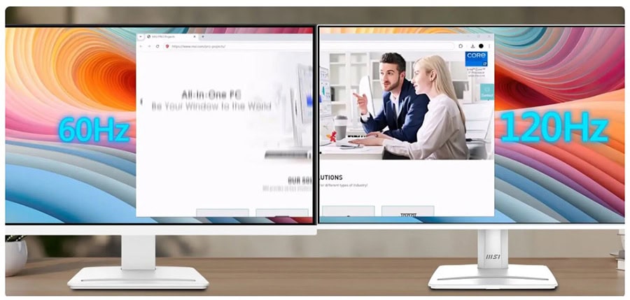 MSI PRO MP251W E2 24.5 inç 120Hz 1ms Full HD Adaptive Sync IPS Beyaz Monitör H6