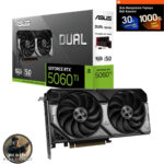 ASUS DUAL GeForce RTX 5060 Ti 16GB GDDR7 128 Bit DLSS 4 Ekran Kartı - 007 First Light Hediyeli