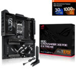 ASUS ROG CROSSHAIR X870E EXTREME 9000MHz (OC) DDR5 Soket AM5 M.2 HDMI Type-C E-ATX Anakart