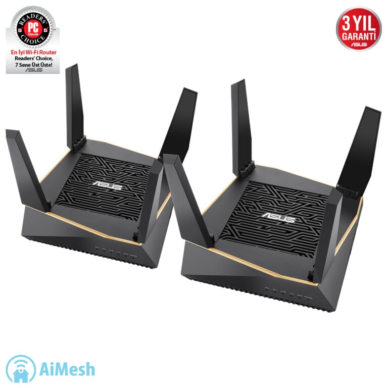 ASUS RT-AX92U Gaming Router (İkili Paket) - Gaming.Gen.TR