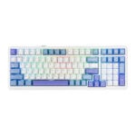 EPOMAKER F99 White Blue LEOBOG Greywood V3 Switch RGB Kablosuz Hotswap Mekanik Gaming Klavye - 2 Yıl Birebir Değişim Garantili