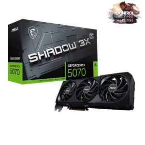 Msi Geforce Rtx 5070 12g Shadow 3x Oc 12gb Gddr7 192 Bit Dlss 4 Ekran Kartı Control Resonant Hediyeli 1