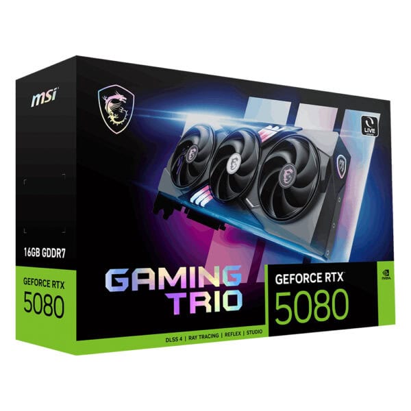 Msi Geforce Rtx 5080 16g Gaming Trio 16gb Gddr7 256 Bit Dlss 4 Ekran Karti 13