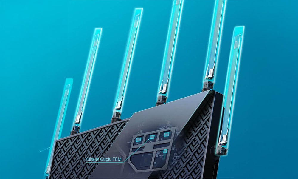 Gelişmiş Teknolojiyle Geniş bir Wi-Fi Kapsama Alanı