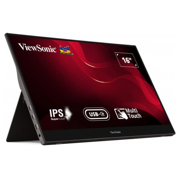 Viewsonic Td1655 15.6 Inç 60hz 6.5ms Full Hd Ips Dokunmatik Monitör 2