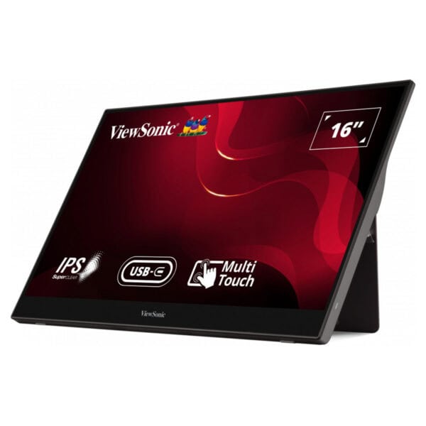 Viewsonic Td1655 15.6 Inç 60hz 6.5ms Full Hd Ips Dokunmatik Monitör 3