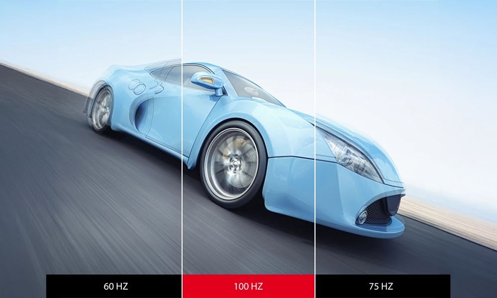 100Hz Yenileme Hızı ile Akıcı Görseller