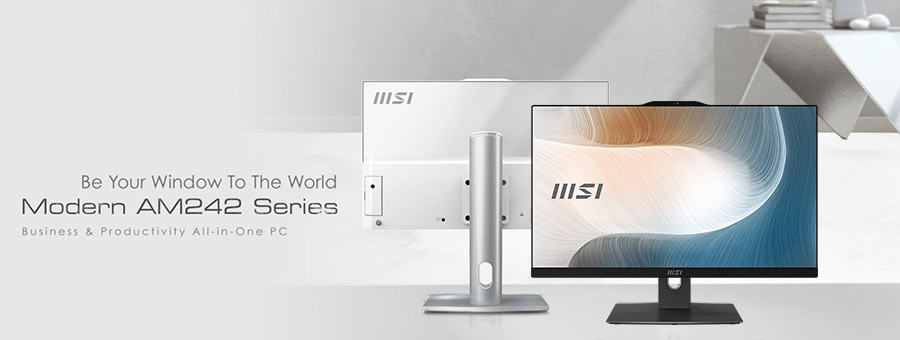 MSI MODERN AM242P 12M-1038XTR All In One Bilgisayar h2