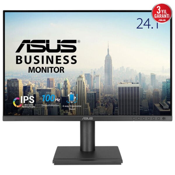 Asus Be248qf 24.1 Inç 100hz 5ms Wuxga Adaptive Sync Ips Pivot Monitör 2