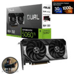 ASUS DUAL GeForce RTX 5060 Ti 8GB GDDR7 128 Bit DLSS 4 Ekran Kartı  - 007 First Light Hediyeli