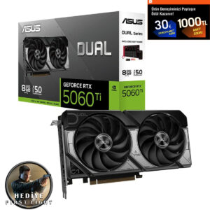 Asus Dual Geforce Rtx 5060 Ti 8gb Gddr7 128 Bit Dlss 4 Ekran Kartı 007 First Light Hediyeli 1