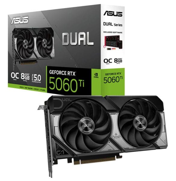 ASUS DUAL GeForce RTX 5060 Ti 8GB Ekran Kartı h6