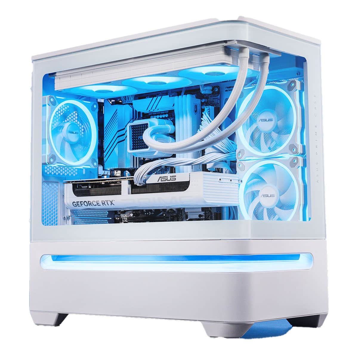 Asus Prime Ap202 Microatx Beyaz Gaming Kasa 1