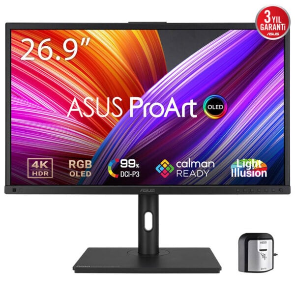 Asus Proart Display Oled Pa27dce K 26.9 Inç 60hz 0.1ms 4k Uhd Monitör 2