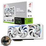 ASUS ROG Astral GeForce RTX 5090 OC 32GB GDDR7 512 Bit Beyaz DLSS 4 Ekran Kartı - 007 First Light Hediyeli