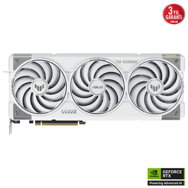 Asus Tuf Gaming Geforce Rtx 5070 Ti Oc 16gb Gddr7 256 Bit Beyaz Dlss 4 Ekran Karti 3