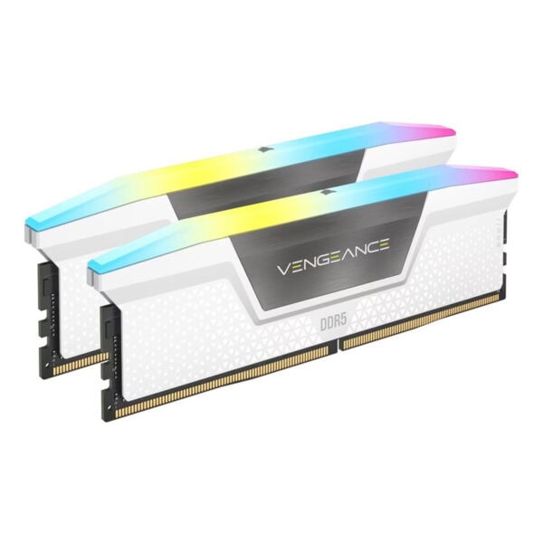 Corsair Vengeance Rgb 64gb 2x32gb 6000mhz Cl30 Intel Xmp 3 0 Amd Expo Ddr5 Beyaz Ram Cmh64gx5m2b6000z30w 2