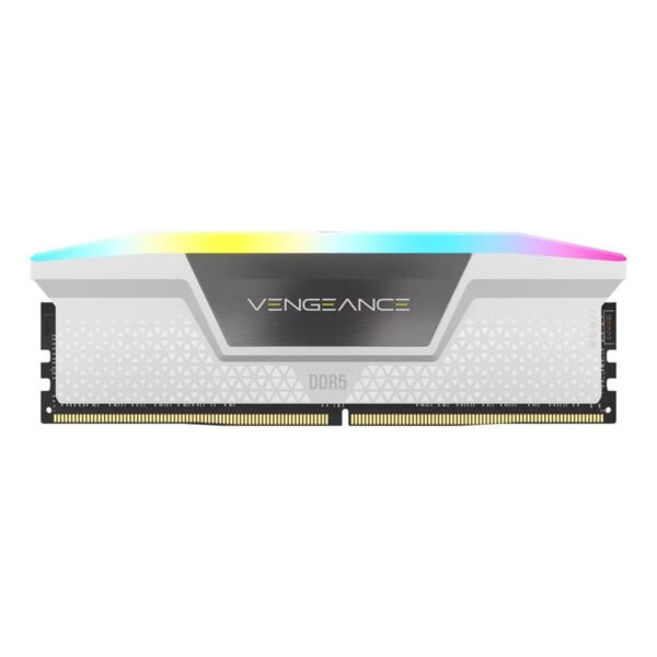 Corsair Vengeance Rgb 64gb 2x32gb 6000mhz Cl30 Intel Xmp 3 0 Amd Expo Ddr5 Beyaz Ram Cmh64gx5m2b6000z30w 3