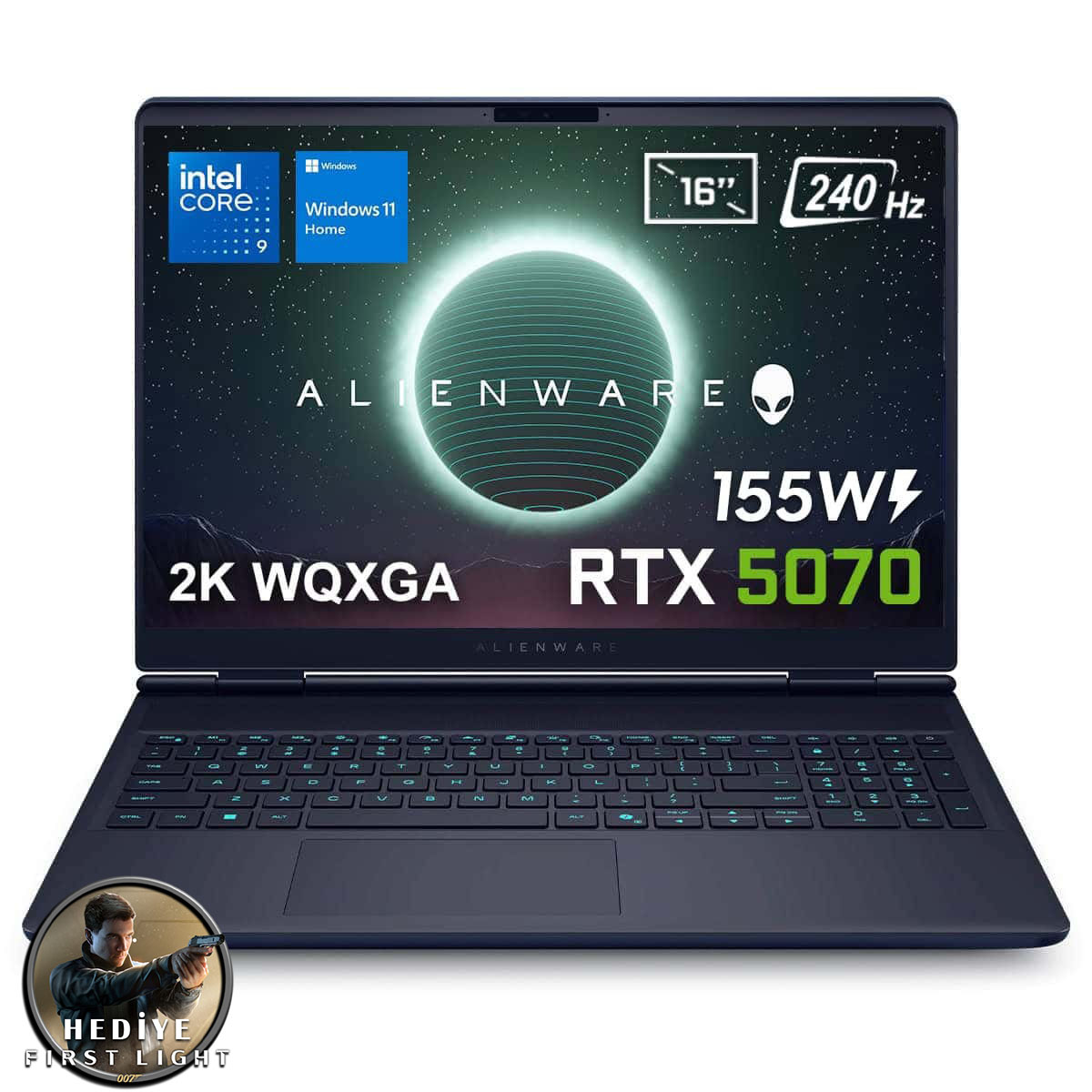 Dell Alienware 16X Aurora W11 Home Gaming Laptop - Gaming.Gen.TR