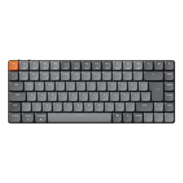 Keychron K3 Max Qmk Via 75 Low Profile Gateron Brown Switch Rgb Kablosuz Hotswap Mekanik Gaming Klavye K3m H3 Tr 1