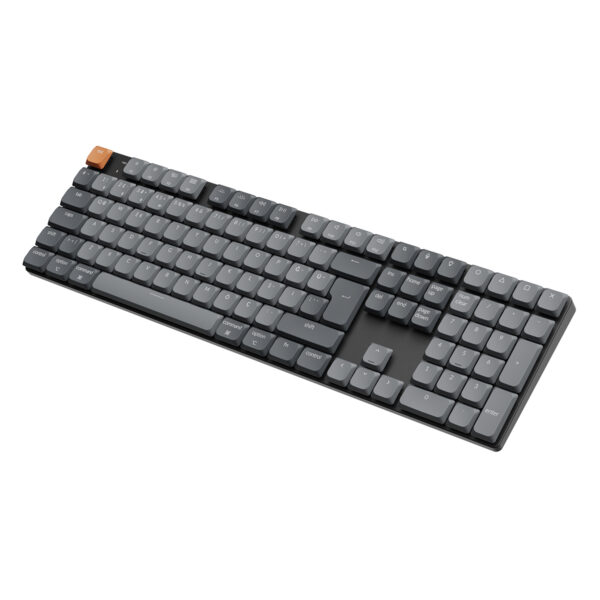 Keychron K5 Max Qmk Via Siyah 100 Low Profile Gateron Brown Switch Rgb Kablosuz Hotswap Mekanik Gaming Klavye K5m H3 Tr 2