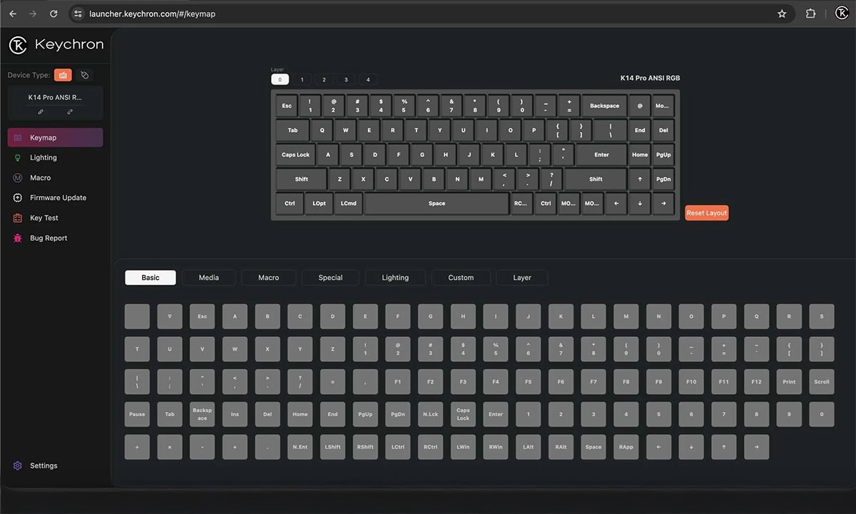 QMK & Launcher ile programlayın.