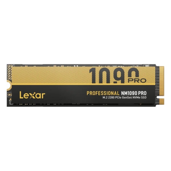 Lexar Nm1090 Pro 4tb Nvme Pcie Gen5 X4 Okuma 14000mb Yazma 13000mb M 2 Ssd Lnm109p004t Rnnng 1