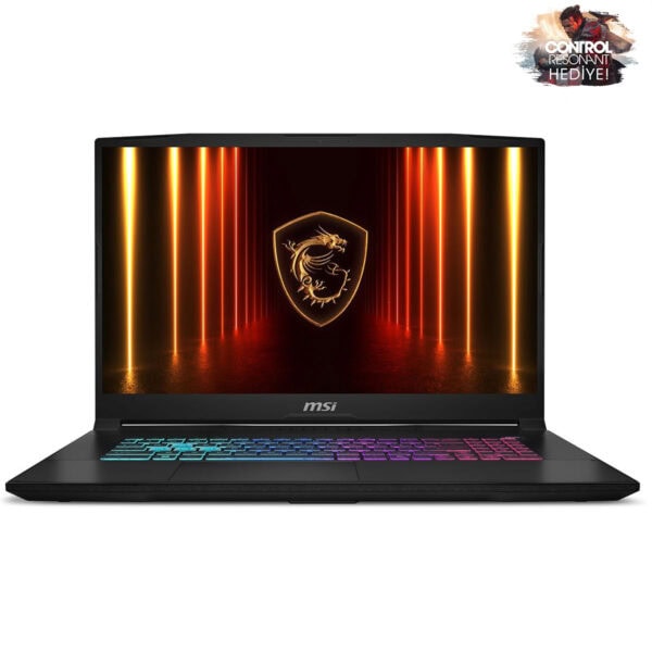 Msi Katana 17 Hx B14wgk 046xtr Geforce Intel Core I7 14650hx Geforce Rtx 5070 8gb 115w 32gb Ddr5 1tb Ssd 17.3 Inç 2k Qhd 240hz Freedos Gaming Laptop Control Resonant Hediyeli 1