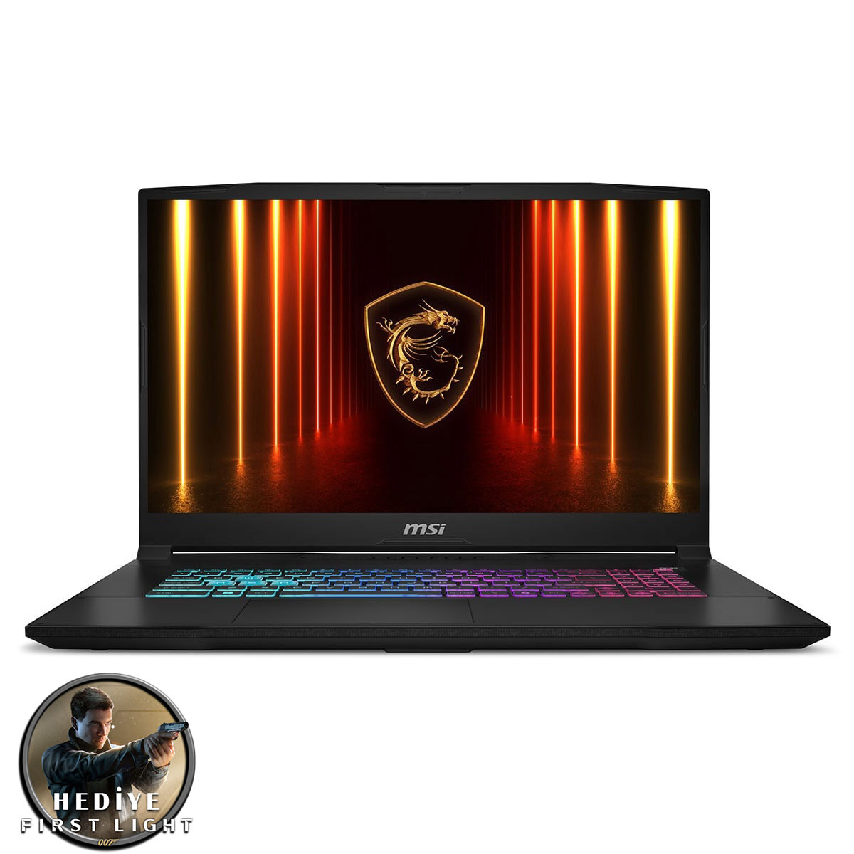 Msi Katana 17 Hx B14wgk 048xtr Intel Core I9 14900hx Geforce Rtx 5070 8gb 115w 32gb Ddr5 1tb Ssd 17.3 Inç 2k Qhd 240hz Freedos Gaming Laptop 007 First Light Hediyeli 1